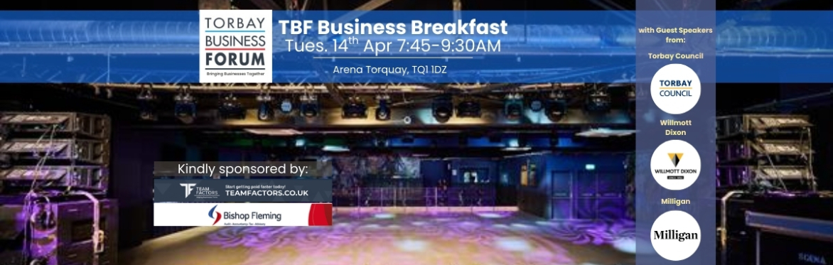 TBF 14th April at Arena Torquay