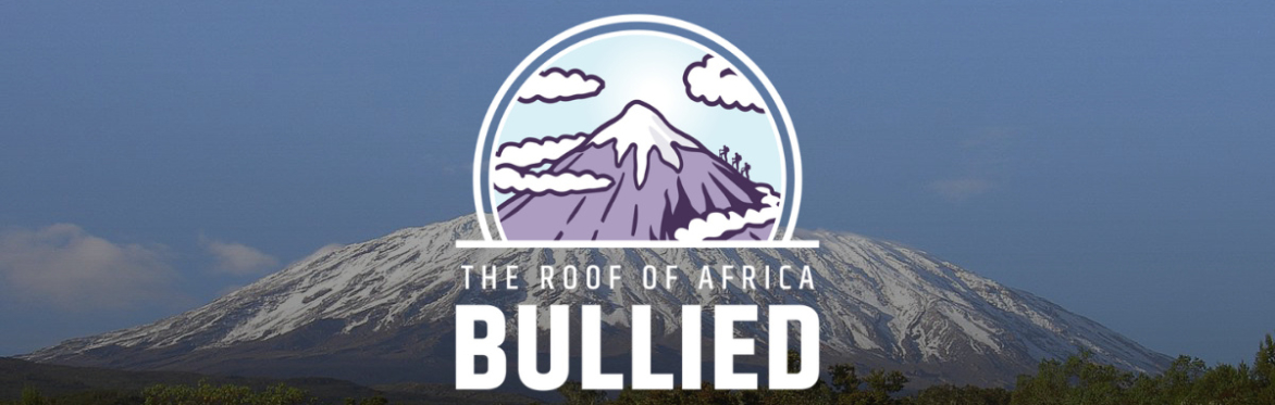 A picture of Mount Kilimanjaro with the Logo of the Film overlayed