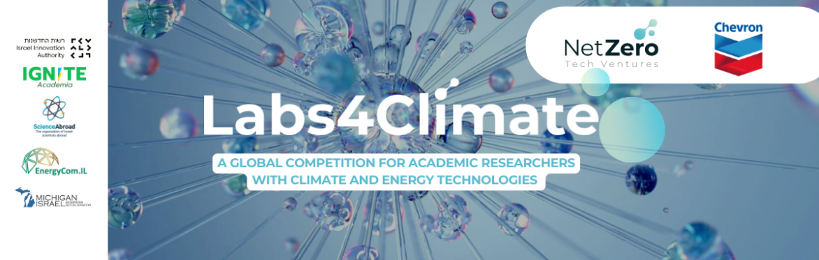Webinar:  Labs4Climate competition for energy & climate academic technologies