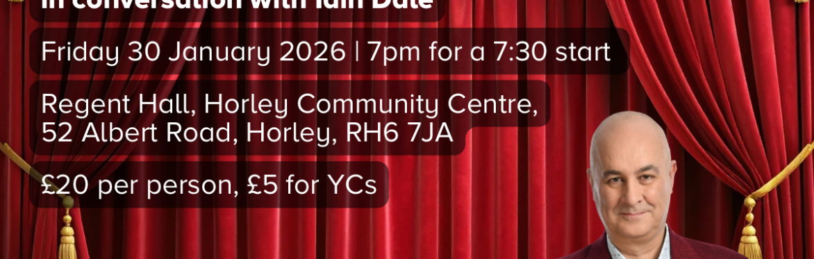 An Evening in conversation with Iain Dale