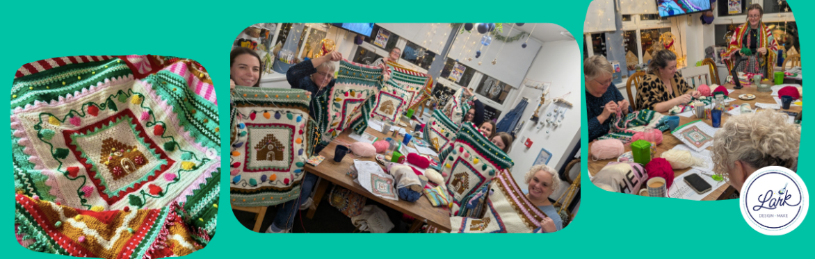 Gingerbread Christmas Blanket Crochet Along - 11 month club!!!