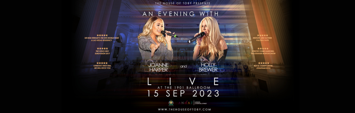 H.O.T. Live: An Evening with Joanne Harper & Holly Brewer Live at the 1901 Ballroom