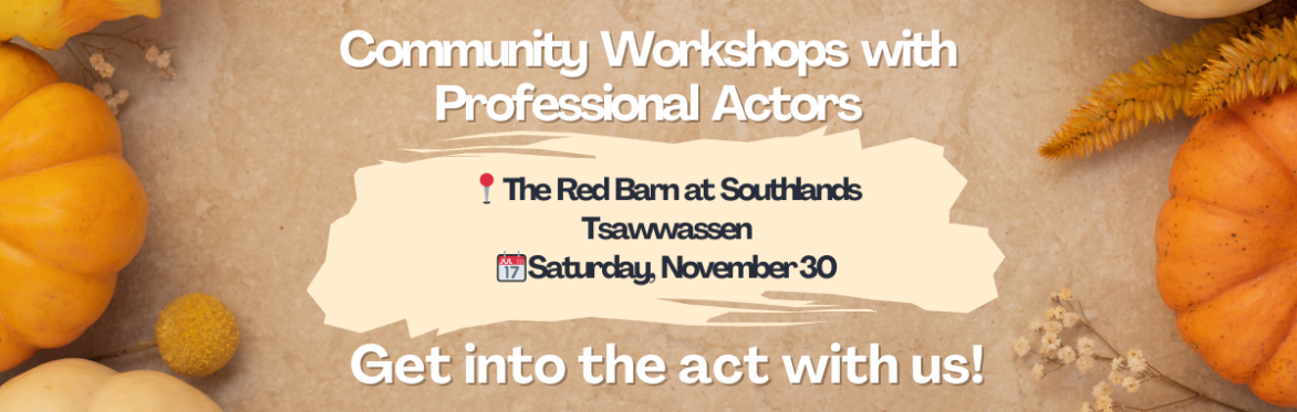 IMPROV TASTER WORKSHOP