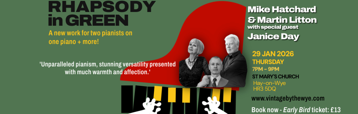 Rhapsody in Green - a magical evening with four hands on one piano 🎶✨