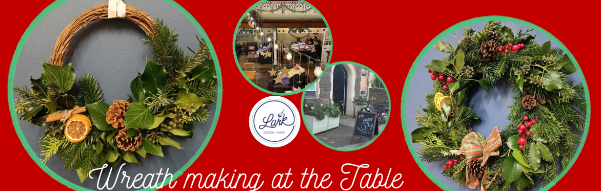 Traditional Christmas Wreath Workshop at The Table!
