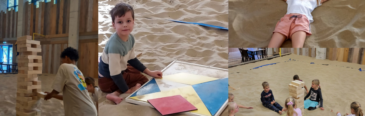Spelen in het zand