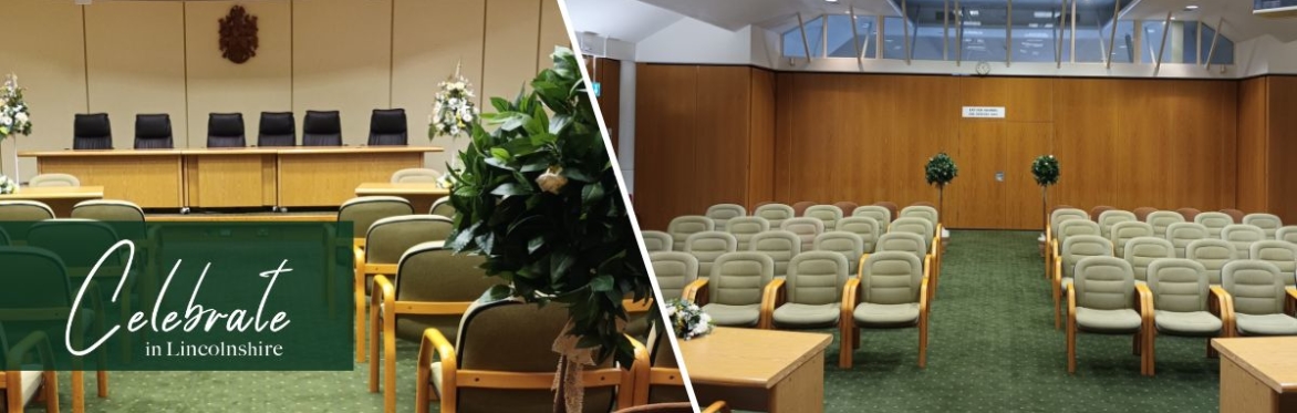 Sleaford Registration Office - The Council Chamber viewing