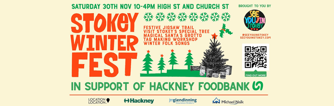 Stokey Winter Fest - Free Magical Santa's Grotto 1-4pm