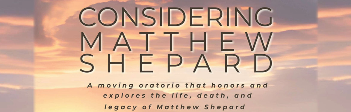 Considering Matthew Shepard
