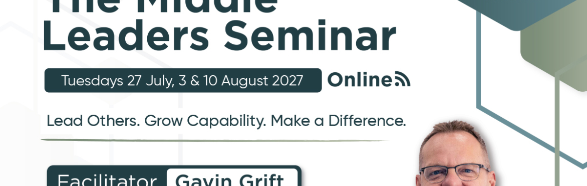 Middle Leaders Online Seminar