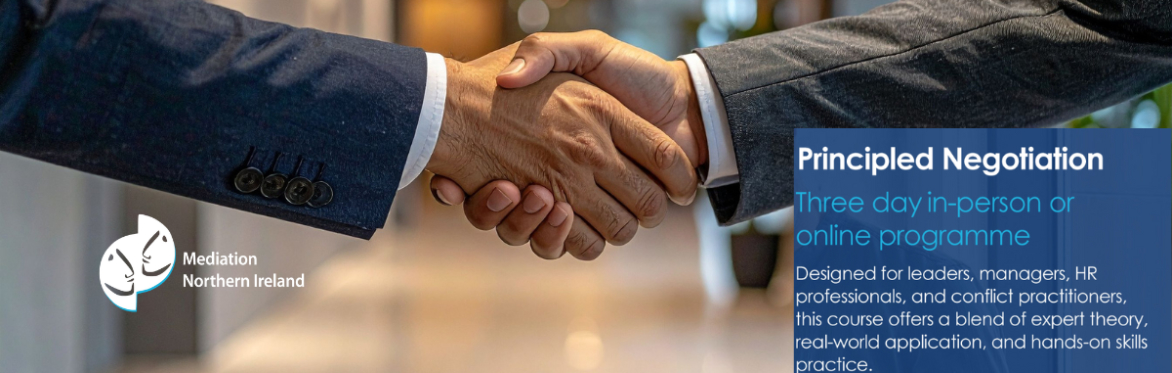 Principled Negotiation - OCN Accredited 3-Day Course (Online)