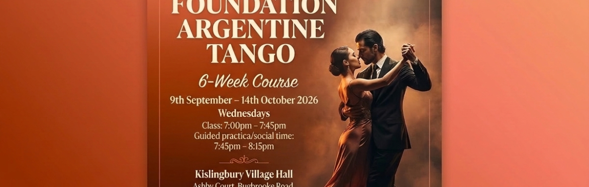 Beginners Foundation Argentine Tango