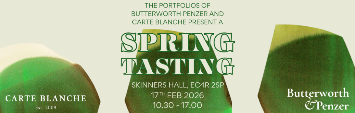A Spring Tasting with Carte Blanche & Butterworth Penzer