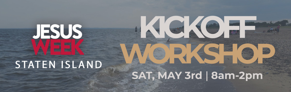 Jesus Week Staten Island - Kickoff Workshop