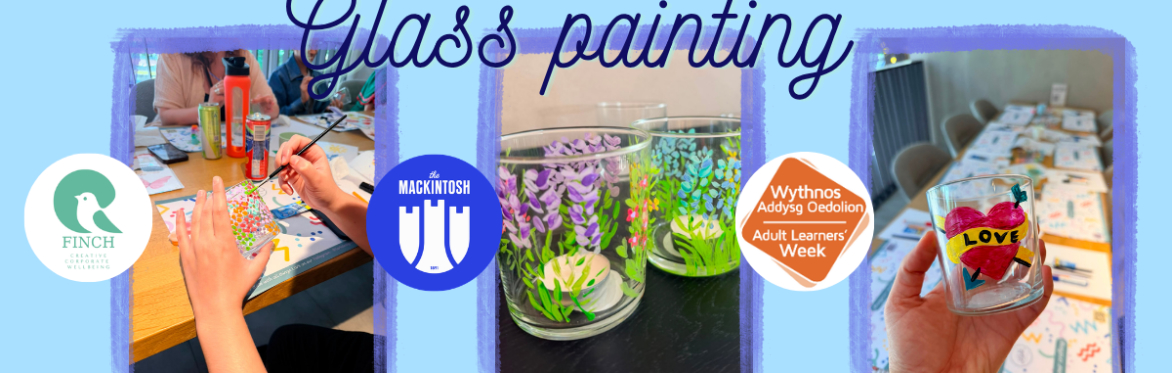 Join us at the MACK for Glass Painting!