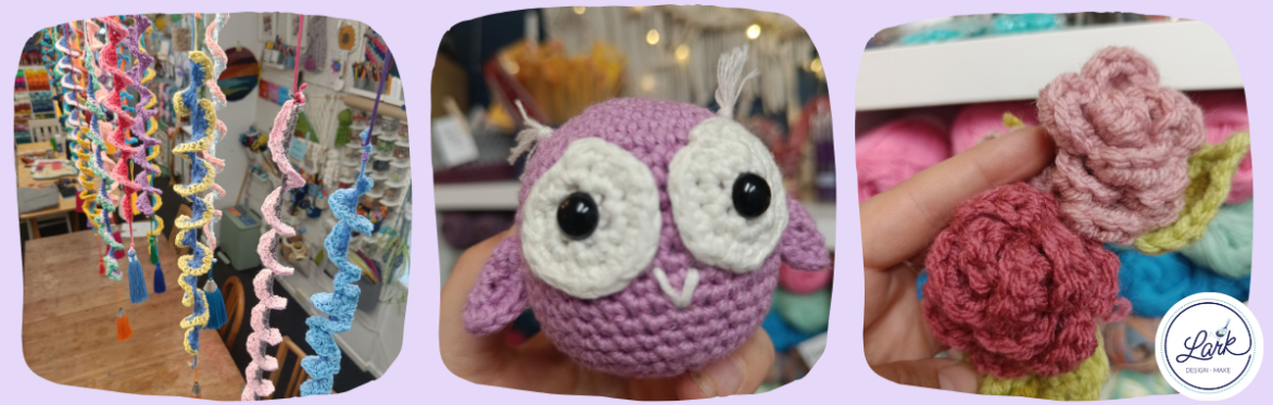 After-school 4 week Next Level Crochet Club for 9-16 year olds