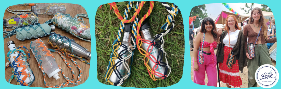 Macrame Water Bottle - ONLY £10!