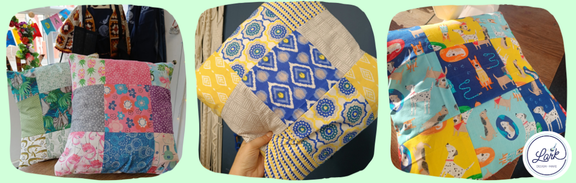 Beginners Sewing: Make a Patchwork Cushion