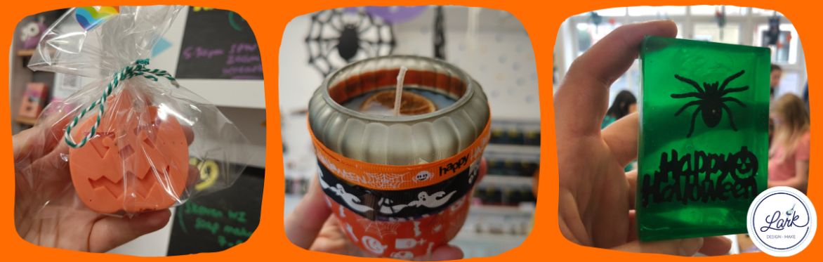 Parent & Child - Halloween Special - Make spooky soaps & candles