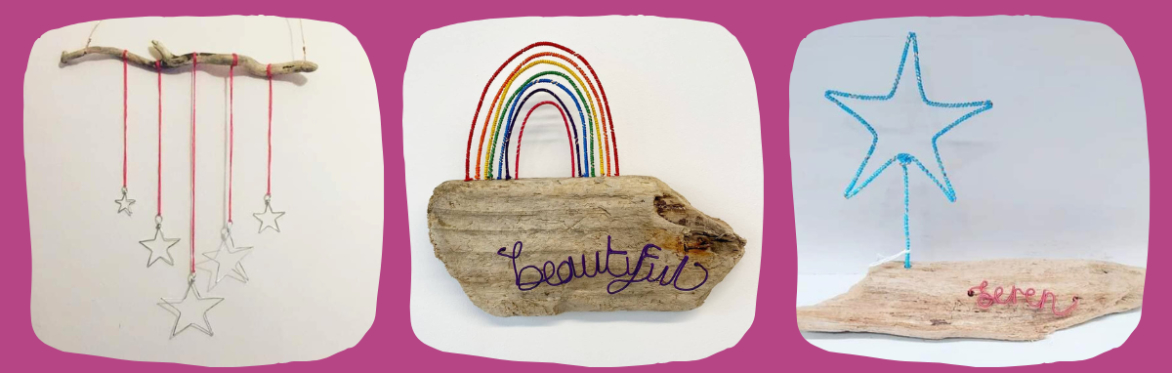 Driftwood wire sign/wall hanging workshop