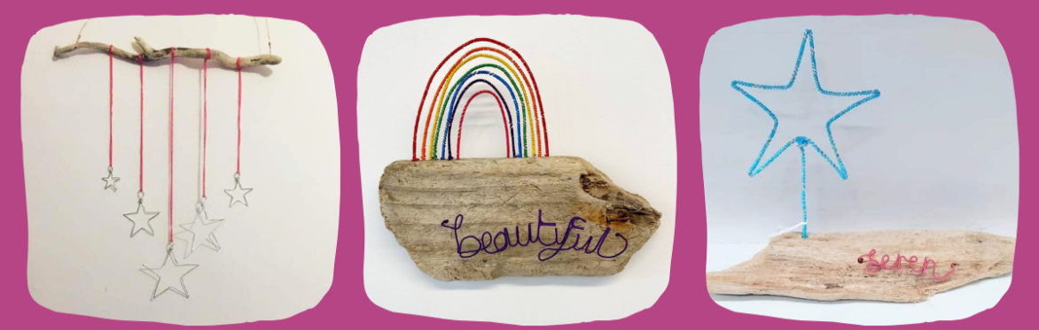 Driftwood wire sign/wall hanging workshop