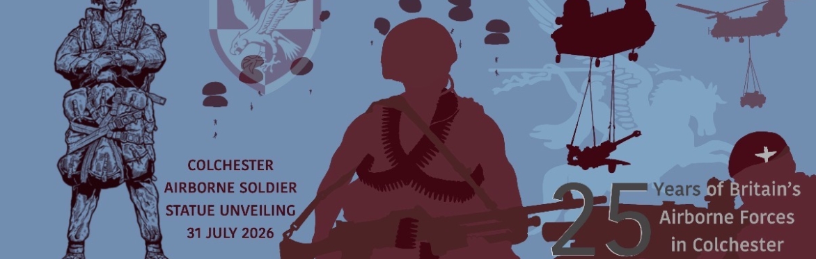 Colchester Airborne Soldier Statue Unveiling