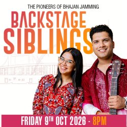 Backstage Siblings Live - The Pioneers of Bhajan Clubbing