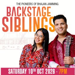 Backstage Siblings Live - The Pioneers of Bhajan Clubbing