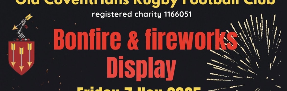 Old Coventrians RFC Bonfire & Fireworks Display