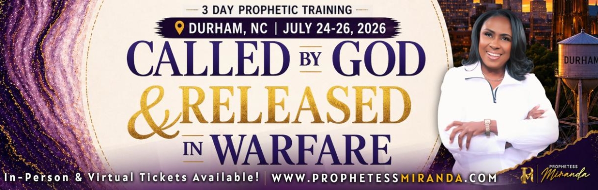 Durham, NC  |  FREE Sunday Prophetic Teaching & Training with Prophetess Miranda