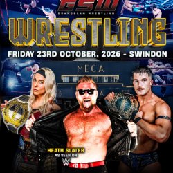 Swindon Meca VIP with Former WWE Superstar Heath Slater