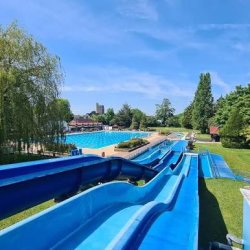 Private hire of Guildford lido & slides