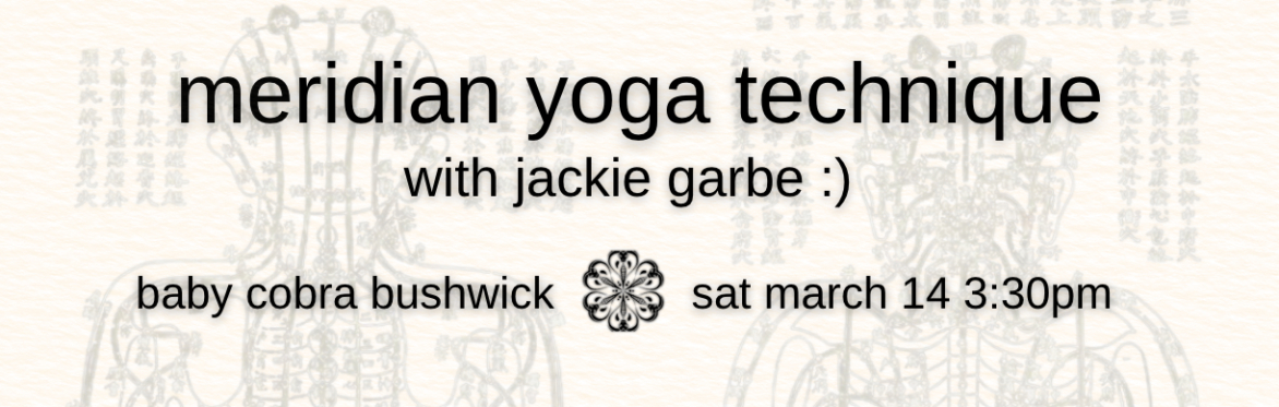 Meridian Yoga Technique with Jackie Garbe