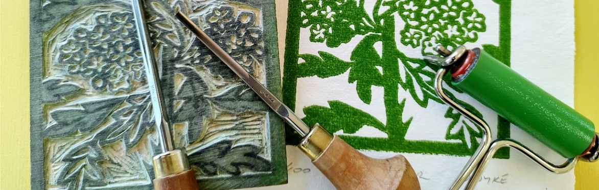 Christmas Card Wood & Linocut Printing Workshop