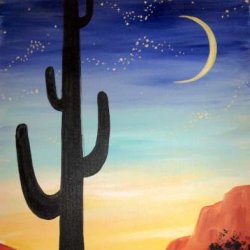 Class | Adult Paint & Sip | Cacti