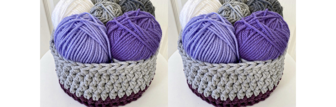 Next Level Crochet: Rope Basket!