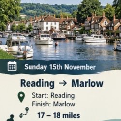 Reading to Marlow - 18 miles - Thames Path 6/10