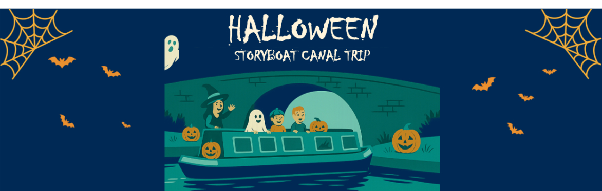 Children on a spooky naroowboat