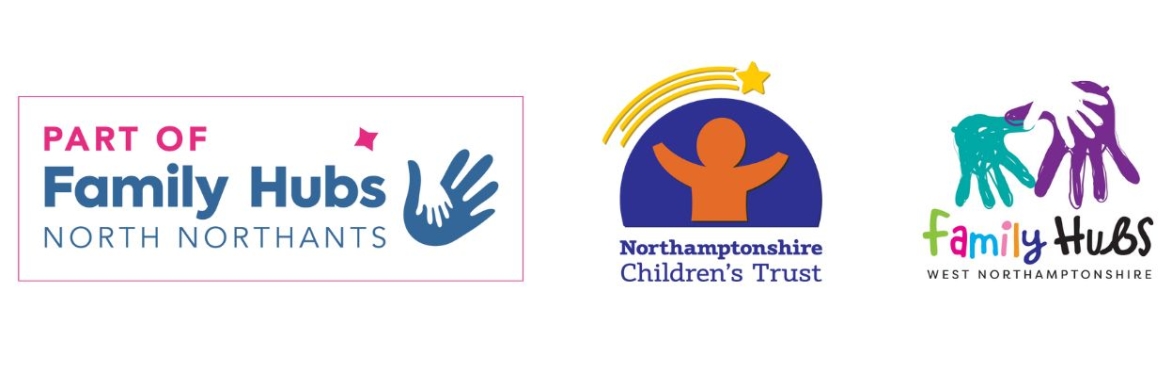 NNC Family Hubs logo, NCT logo, WNC Family Hubs logo