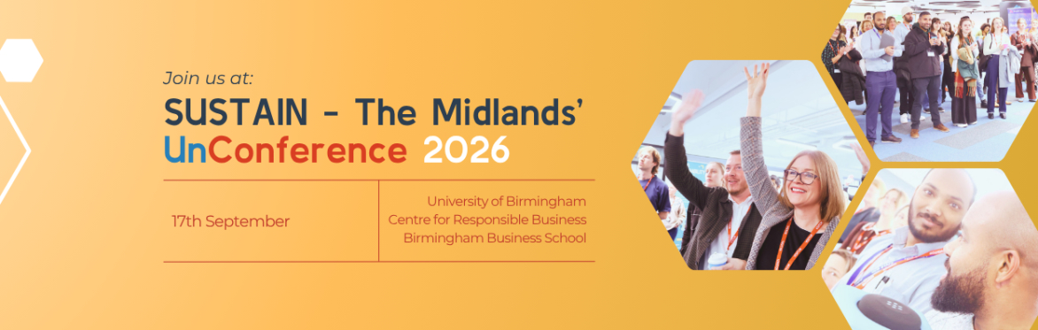 Sustain - The Midlands' UnConference 2026