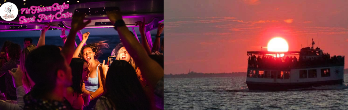 7 in Heaven Singles Sunset Band ♫ Jam Dinner/Dance Cruise All Ages Sat 8/1/26