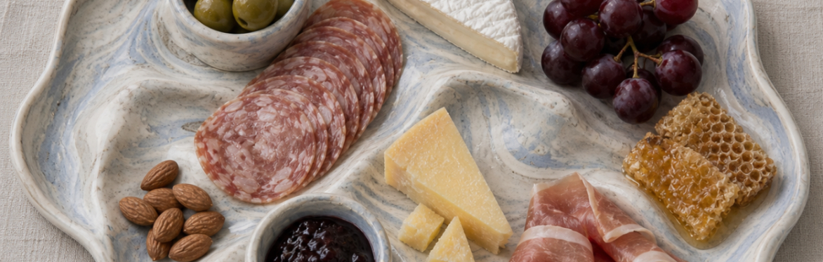 Adults Pottery - Charcuterie/Chip & Dip Platters
