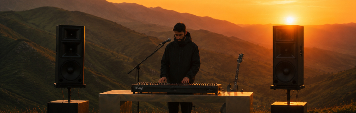 Tempo x Fhin, composition musicale en nature