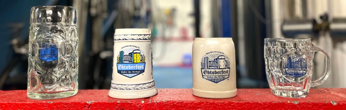 Waterline Brewing Co. Oktoberfest 2023 VIP Mugs ON SALE NOW