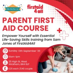 Parent First Aid course