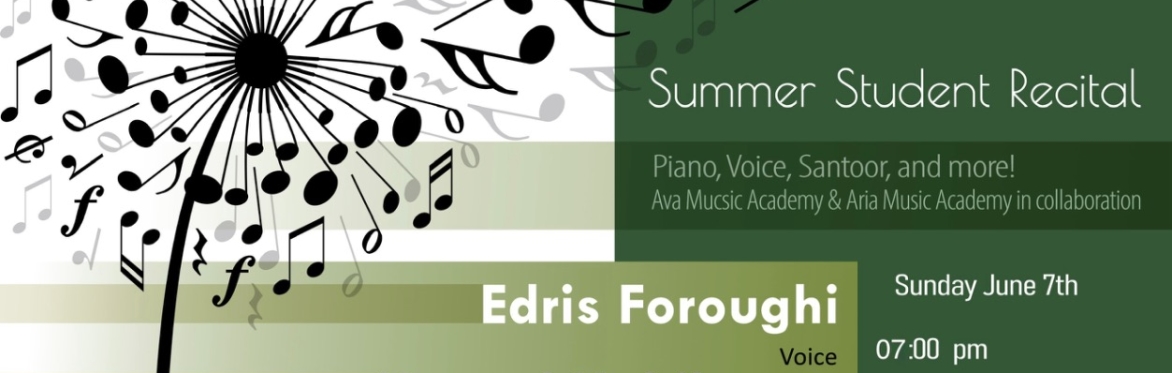 Summer Voice Student Recital- AVA Academy