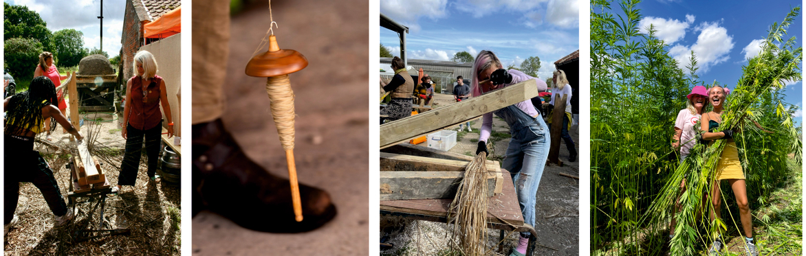 Hemp! Straw to Spinnable Fibre: A Hands-On Fibre Processing Workshop