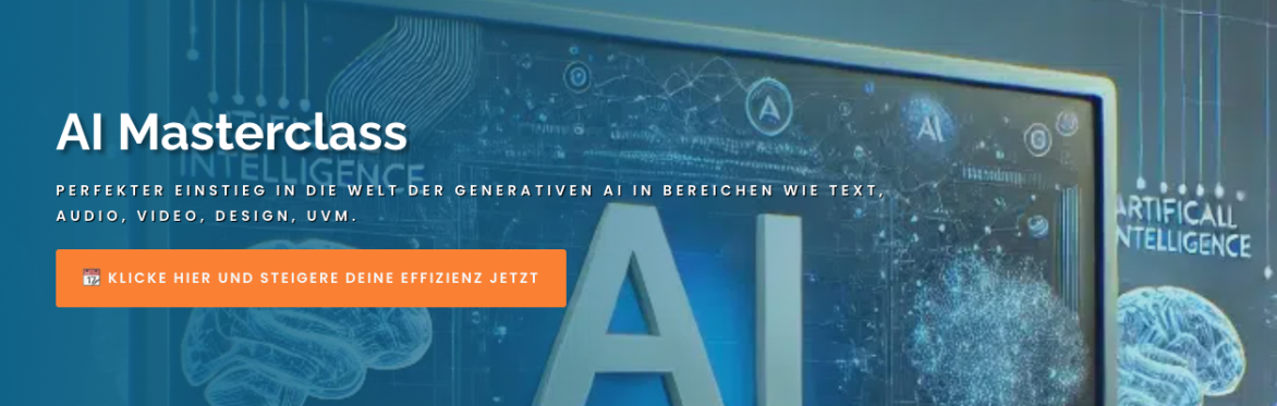 AI Masterclass (Deutsch, Remote)