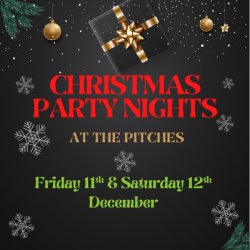 CHRISTMAS PARTY NIGHTS 11th & 12TH DECEMBER 2026