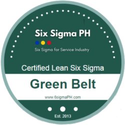 Service Industry Lean Six Sigma Green Belt Certification (Wave 85) by The Six Sigma Guy